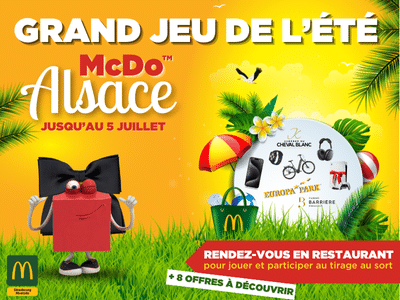 🍟 McDonald’s, des offres pour fêter l’arrivée de l’été !