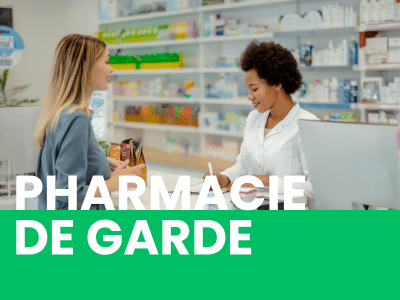 Informations pharmacie de garde