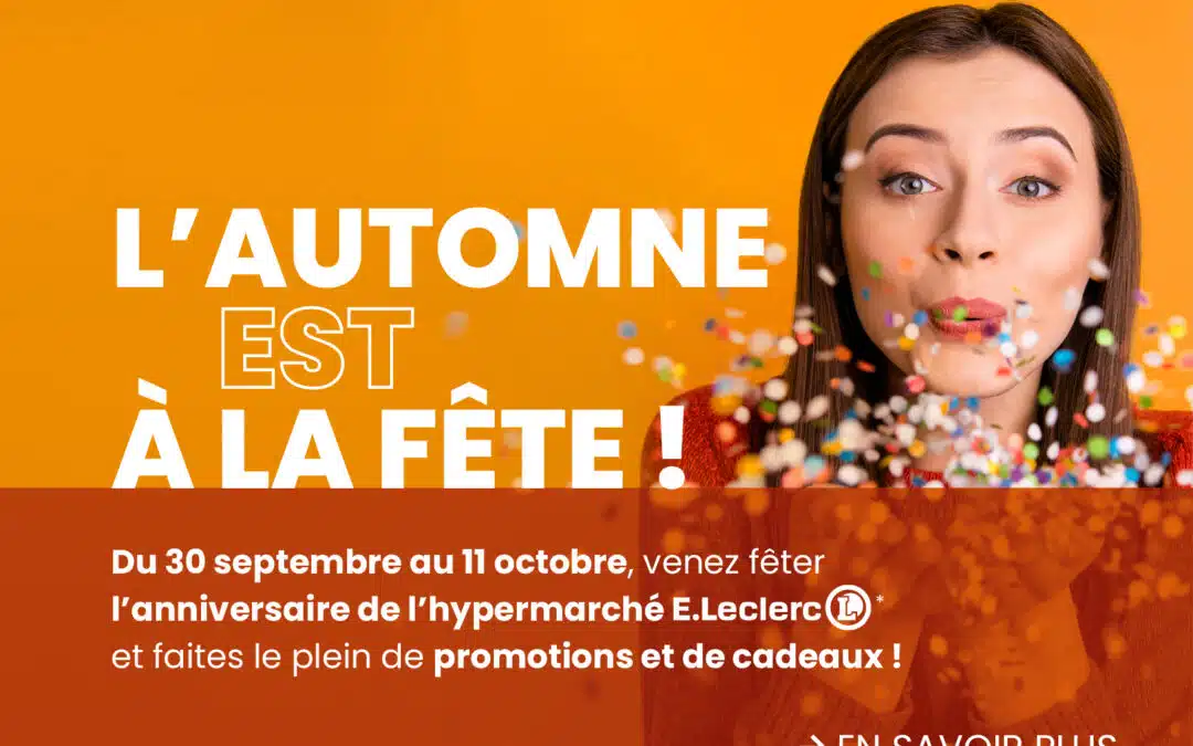 Les offres d’automne !