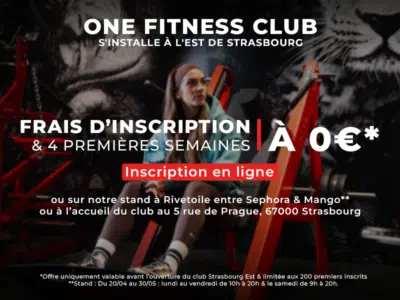 ONE FITNESS CLUB STRASBOURG EST